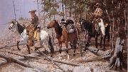 Frederic Remington Prospecting for Cattle Range china oil painting reproduction